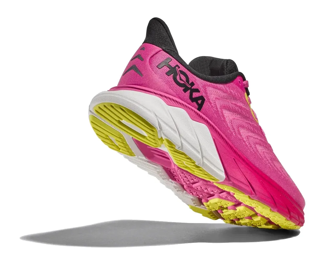 Hoka Women's Arahi 6 - Strawberry/Black