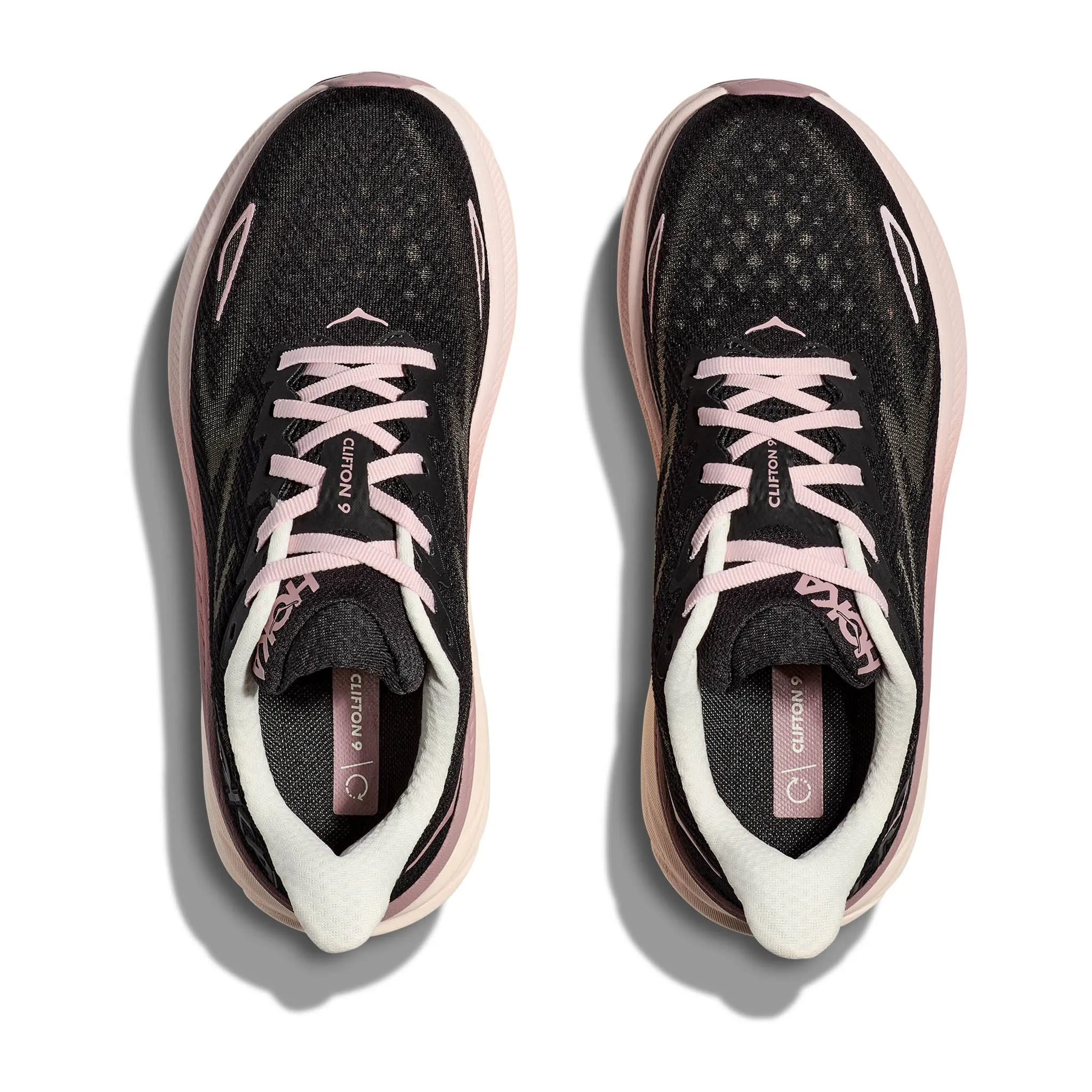 Hoka Women's Clifton 9 - Obsidian / Quartzite