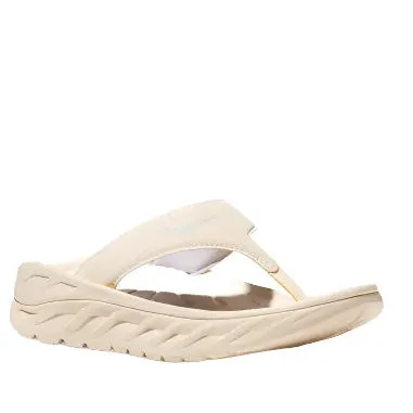 HOKA Women's Ora Recovery Flip Sandal - Vanilla/Lunar Rock