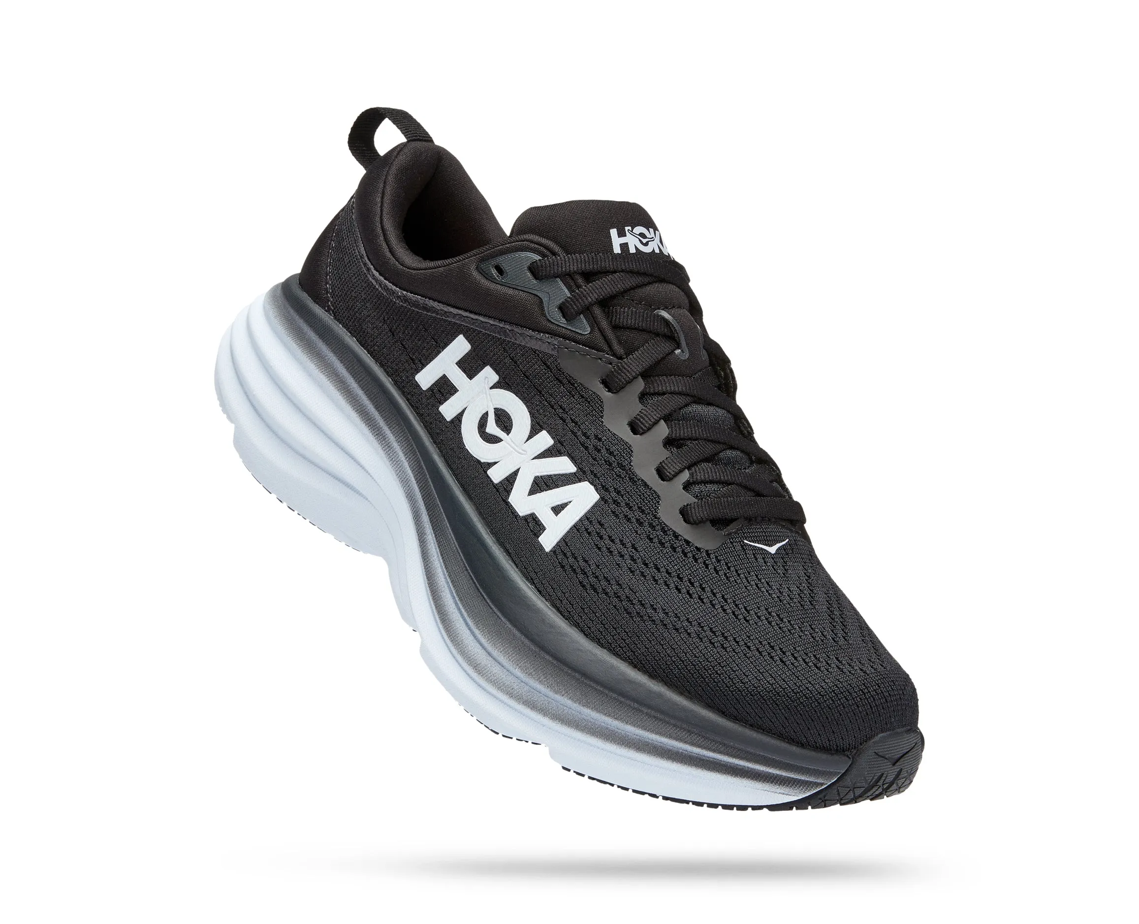 Hoka Women's Bondi 8 Black/White