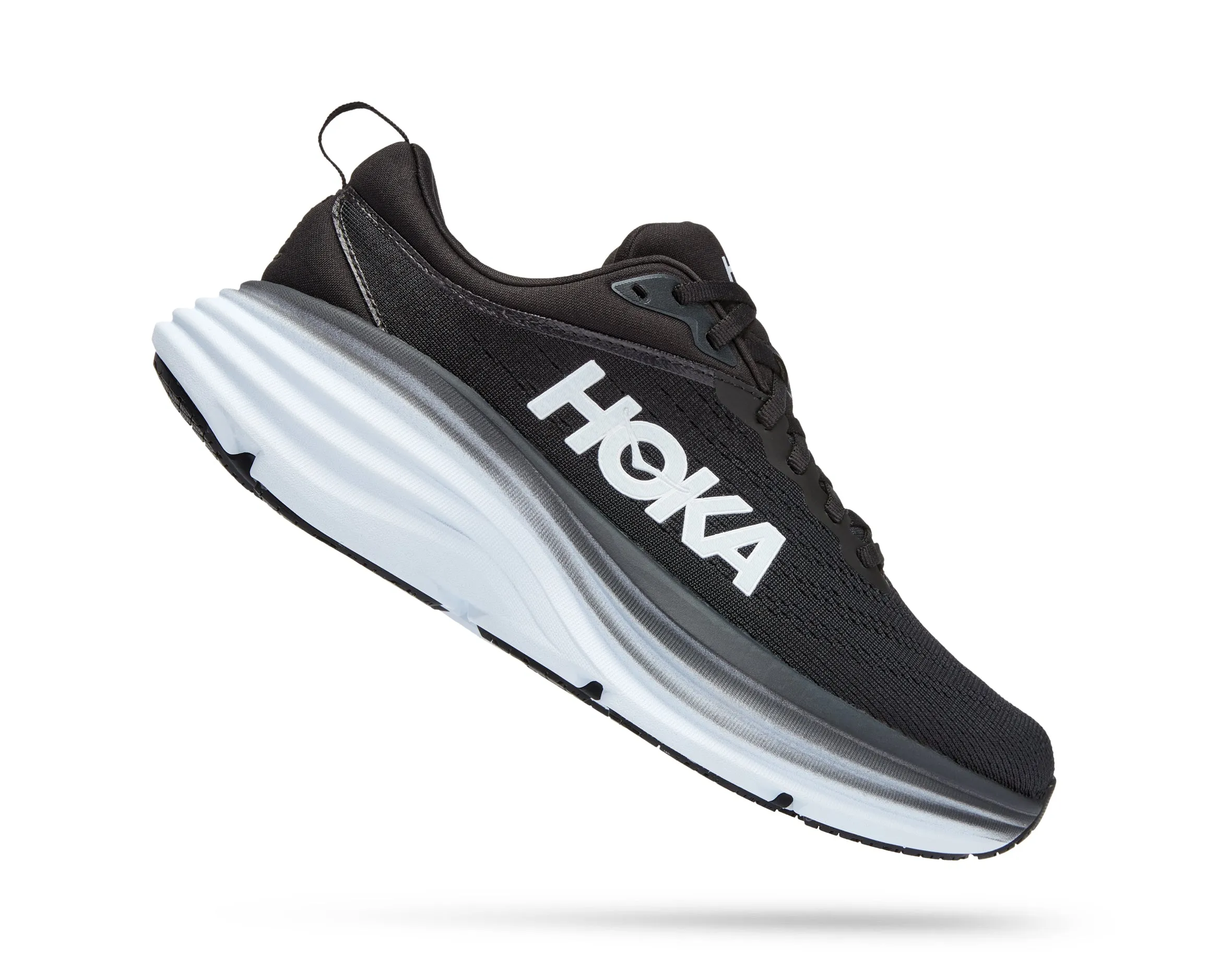 Hoka Women's Bondi 8 Black/White