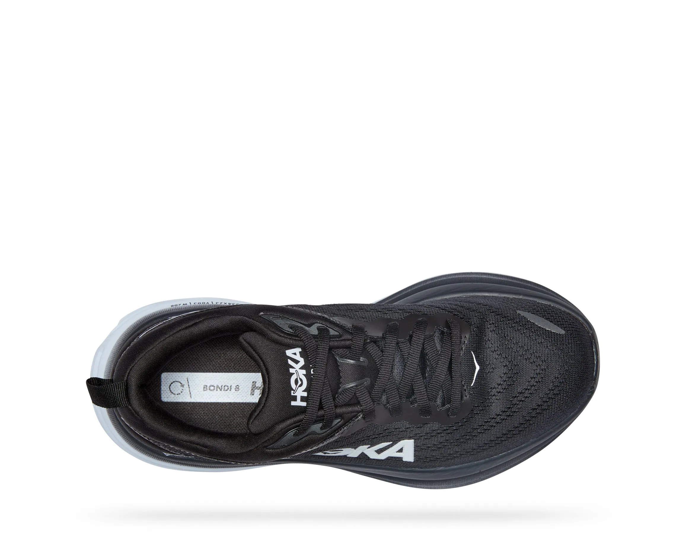 Hoka Women's Bondi 8 Black/White