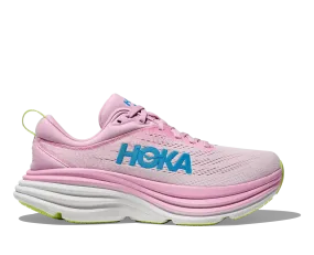 Hoka Women's Bondi 8 (PTWL - Pink Twilight/Waterpark)-