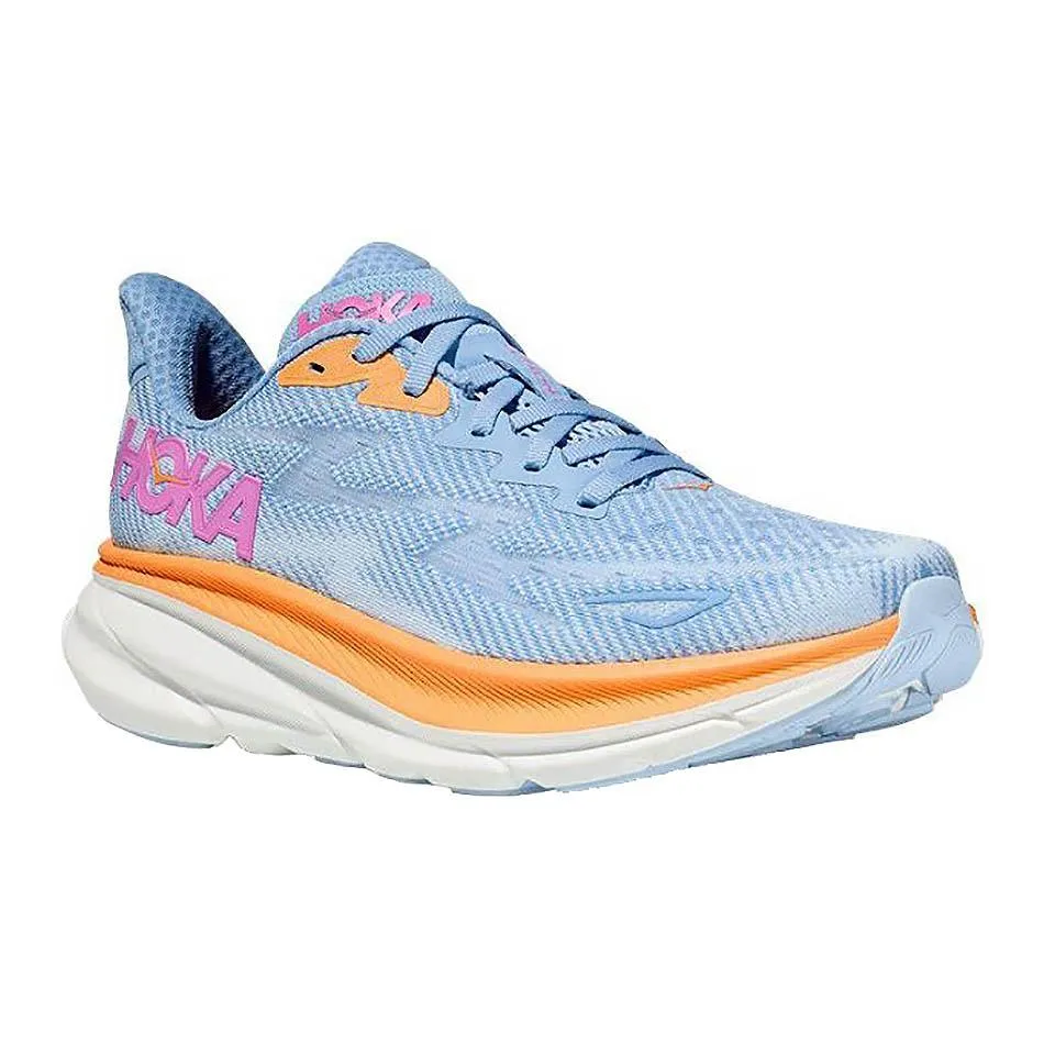 HOKA WOMEN'S CLIFTON 9 AIRY BLUE/ICE (M)