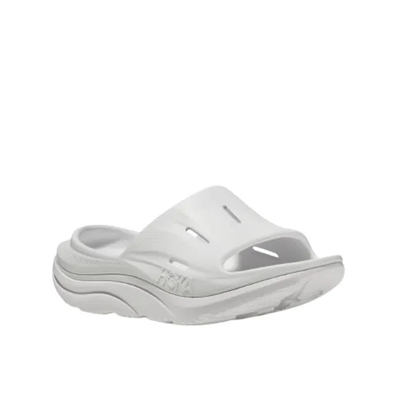 HOKA WOMEN'S ORA SLIDE 3 WHITE (M)