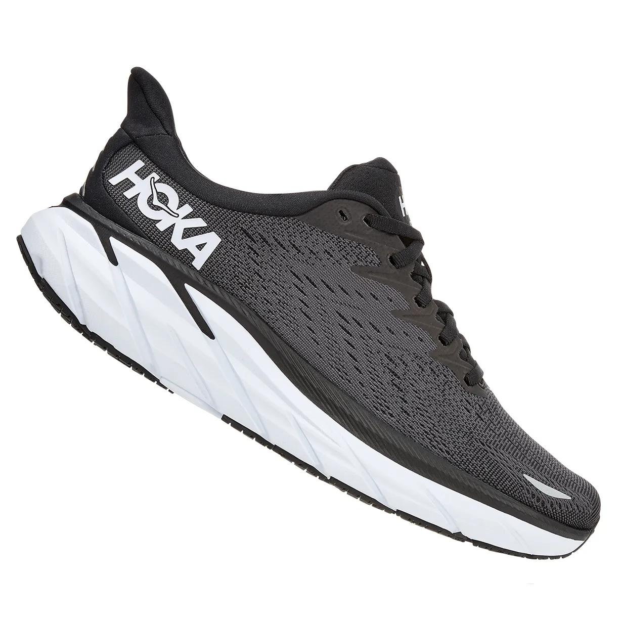 Hoka Women's Clifton 8 Black/White | Buy Hoka Women's Clifton 8 Black/White here | Outnorth