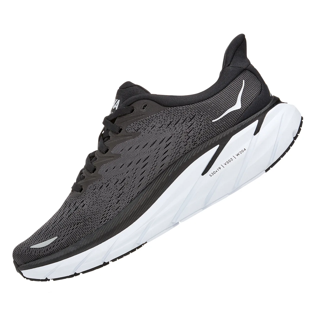 Hoka Women's Clifton 8 Black/White | Buy Hoka Women's Clifton 8 Black/White here | Outnorth