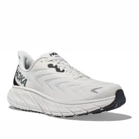 Men’s HOKA Arahi 6 – Blanc de Blanc/Steel Wool (BDBSW)