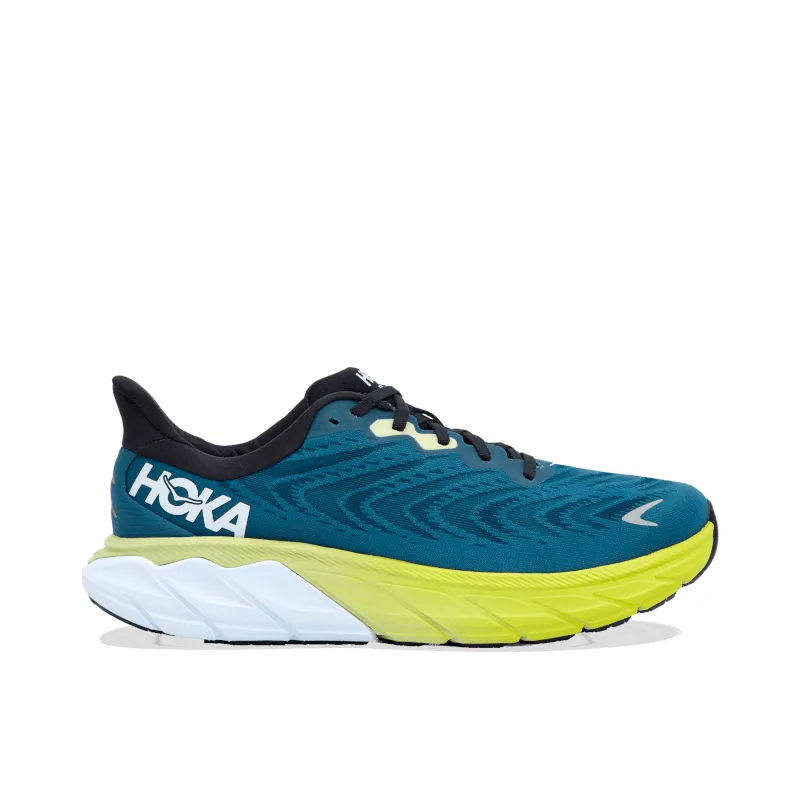 Men’s HOKA Arahi 6 – Blue Graphite/Blue Coral