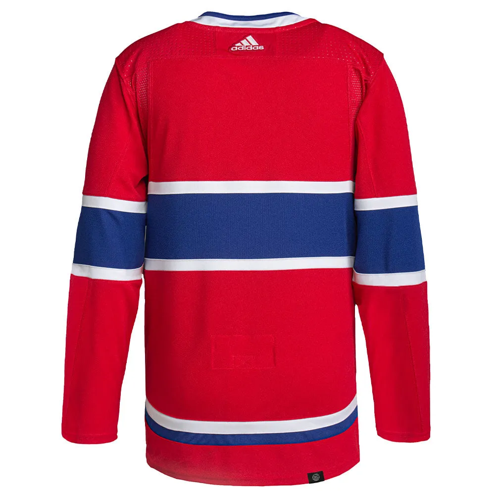 MONTREAL CANADIENS ADIDAS ADIZERO PRIMEGREEN AUTHENTIC RED HOME JERSEY