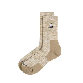 Nike ACG Everyday Cushioned Crew Socks Light Bone / Volt / Khaki / Black