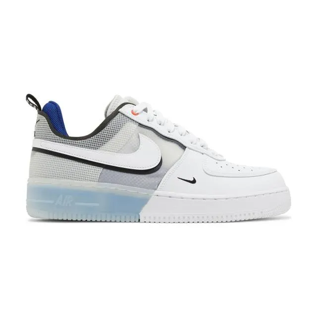 Nike air force 1 react (white light photo blue/ white/ white/ light photo blue) men us 8-13 dh7615-1