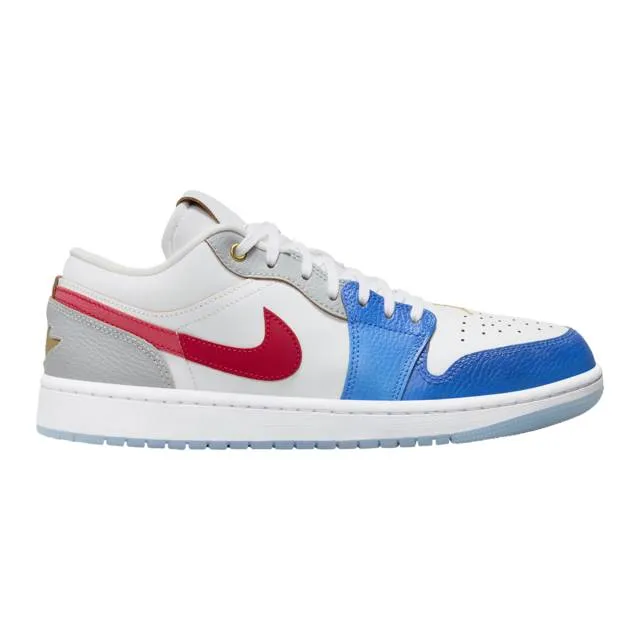 Nike air jordan 1 low se (philippines/ white/ game royal/ ice blue/ university red) men us 8-13 fn89