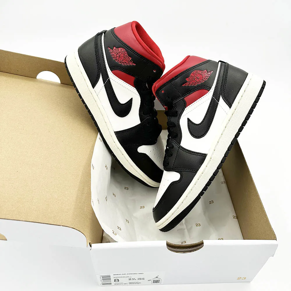 Nike Air Jordan 1 Mid Gym Red Panda (W)