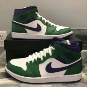 Nike air jordan 1 mid incredible hulk