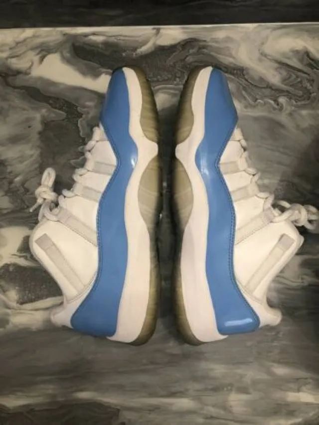 Nike air jordan 11 retro low unc men’s 9