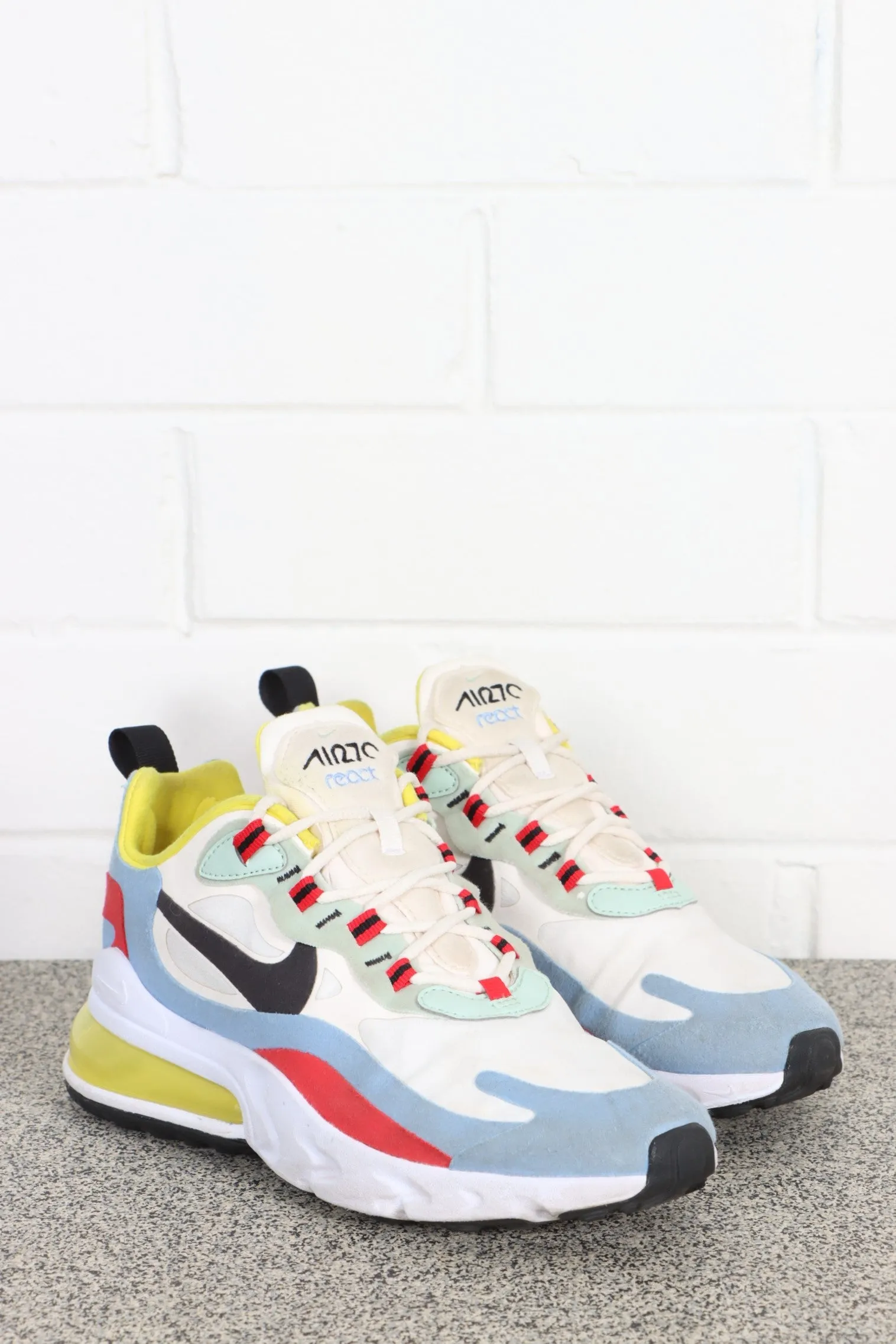 NIKE Air Max 270 React 'Bauhaus' Sneakers (7.5)