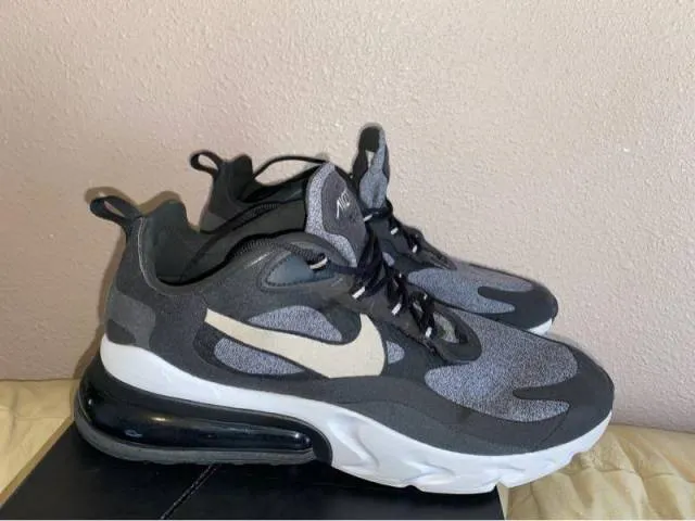 Nike air max 270 react optical black and grey