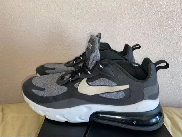 Nike air max 270 react optical black and grey