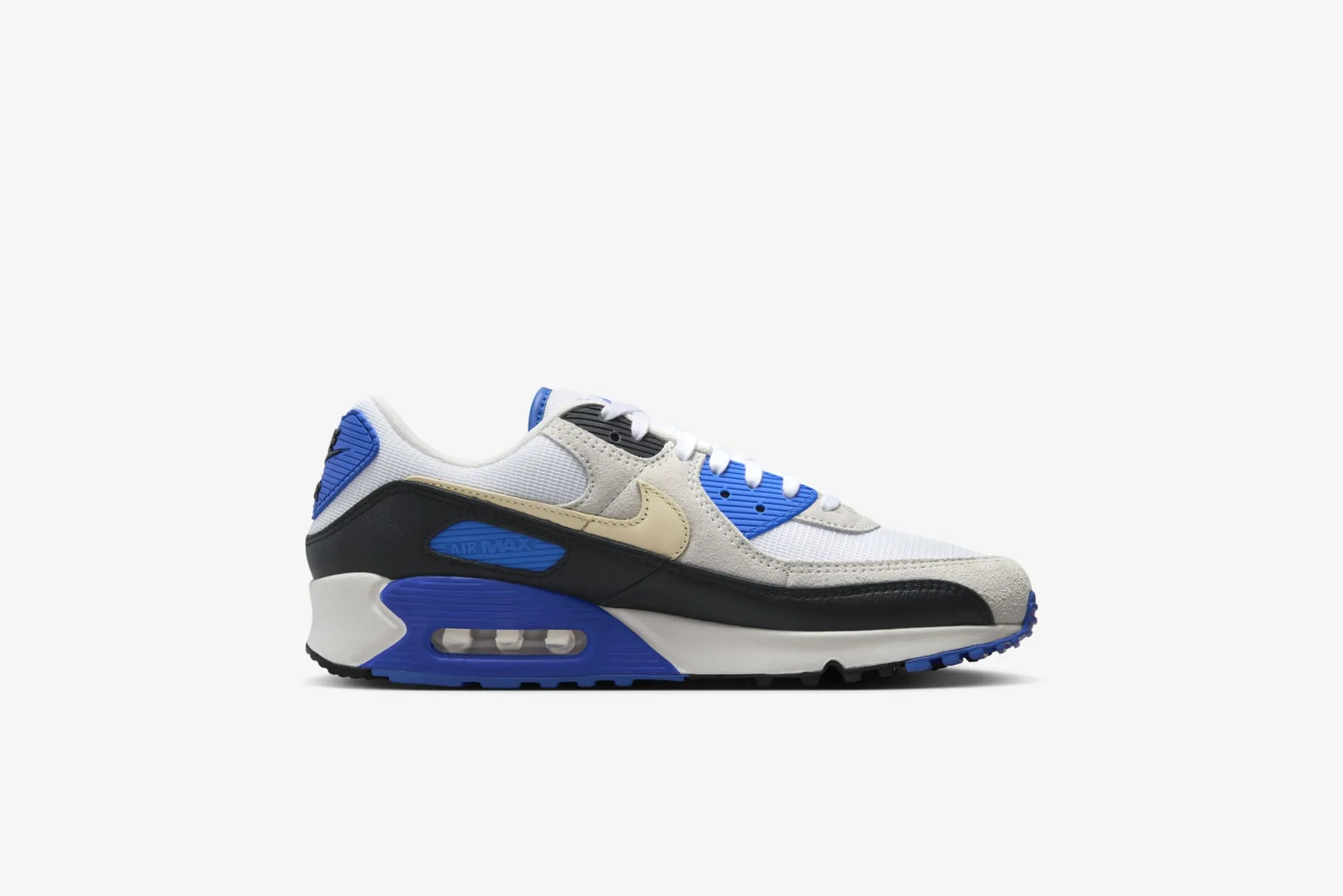 Nike Air Max 90 PRM M - White / Khaki-Racer Blue-Black