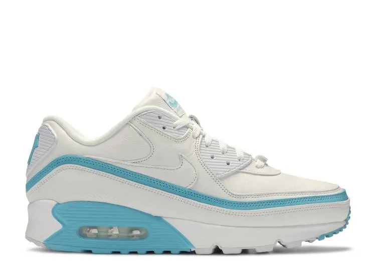 Nike Air Max 90 Undefeated White Blue Fury (WORN)