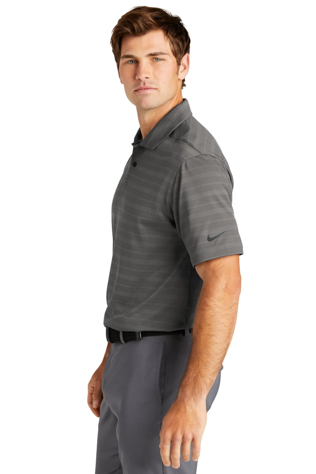 Nike Dri-FIT Vapor Jacquard Polo NKDC2115 Dark Grey