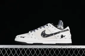 Nike SB Dunk Low BAPE Off White Black Grey DQ1098-350