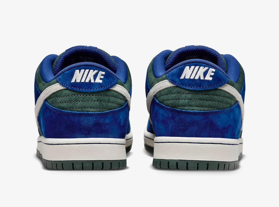 Nike SB Dunk Low Deep Royal Blue Sail Vintage Green HF3704-400