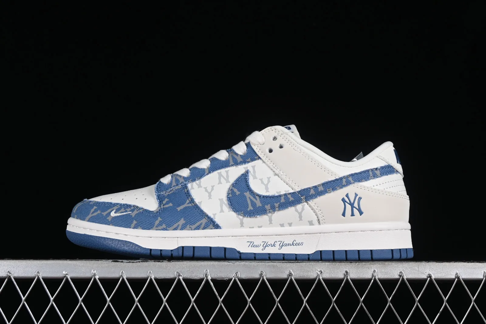 Nike SB Dunk Low MLB Denim Blue Off White DQ1098-348