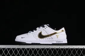 Nike SB Dunk Low White Black Gold FC1688-193