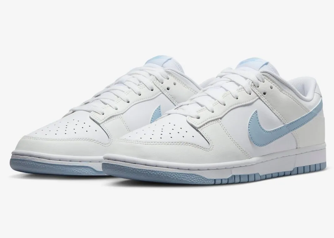 Nike SB Dunk Low White Light Armory Blue Summit White DV0831-109