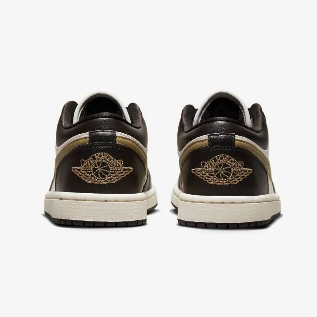 Nike women's air jordan 1 low (shadow brown/ shadow brown/ brown kelp/ sail) sizes 6-10 dc0774-200