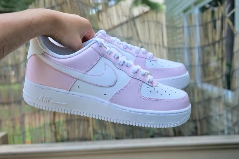 Pink Air Force 1 Custom Nike Air Force 1