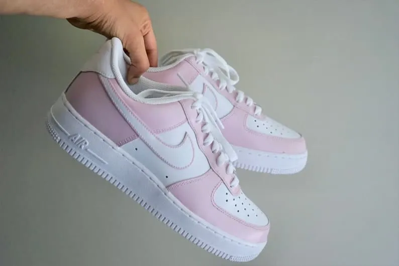 Pink Air Force 1 Custom Nike Air Force 1