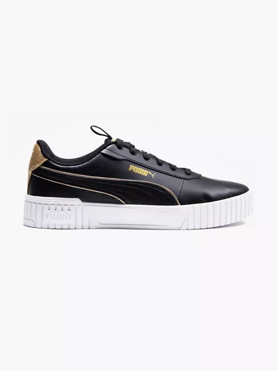 Puma  Carina 2.0 Pop-up Metallic Black/Gold Trainers