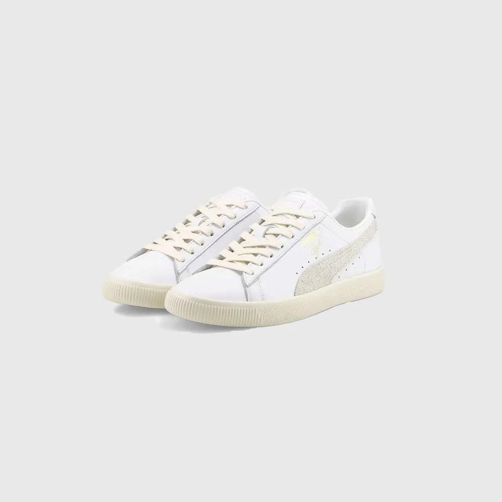 Puma Clyde Base - Puma White / Frosted Ivory