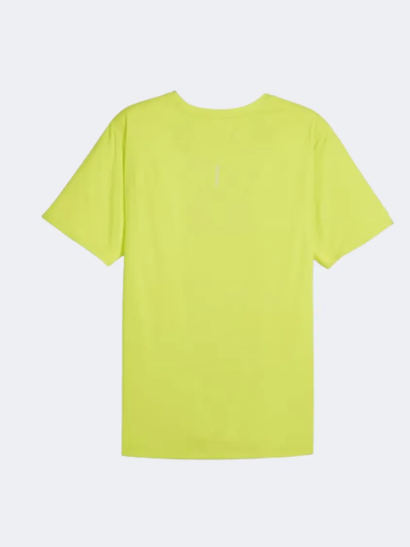 Puma Run Favorite Velocity Men Running T-Shirt Lime Pow