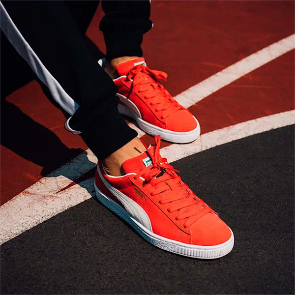 PUMA Suede Classic XXI Sneakers - High Risk Red-Puma White