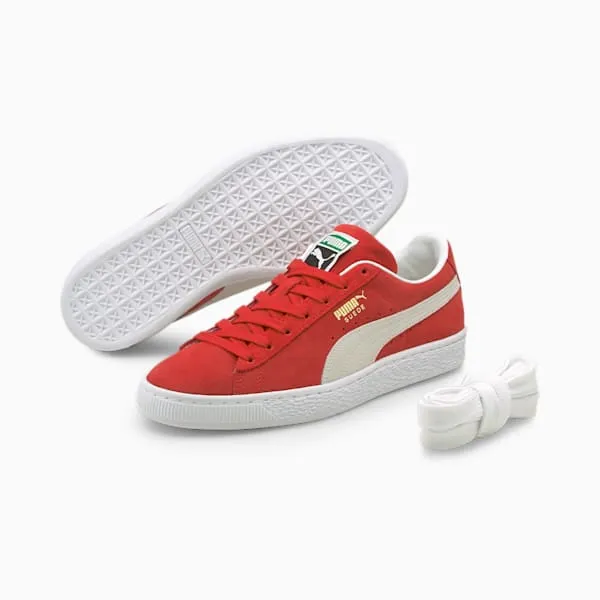 PUMA Suede Classic XXI Sneakers - High Risk Red-Puma White