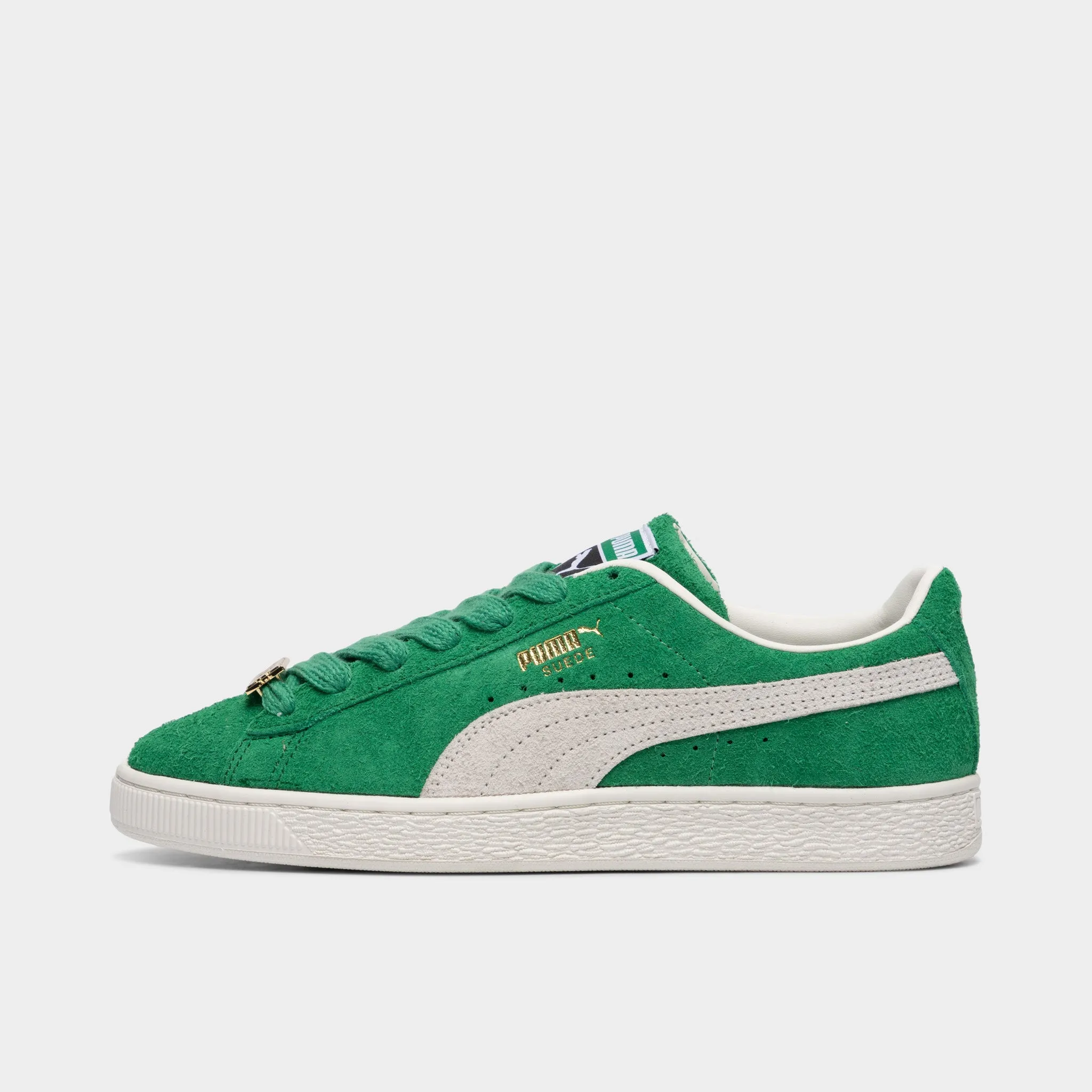 Puma Suede Fat Lace Archive Green / Warm White