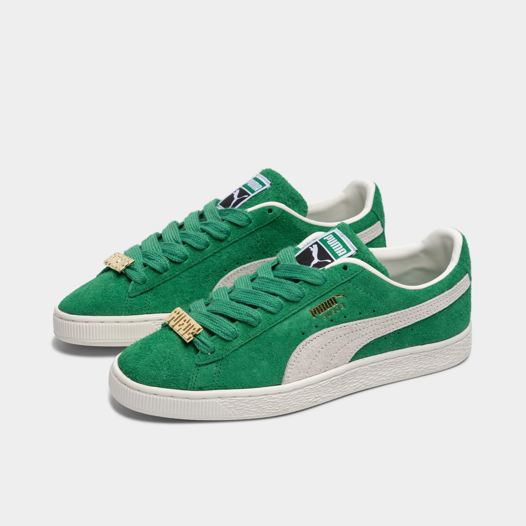 Puma Suede Fat Lace Archive Green / Warm White