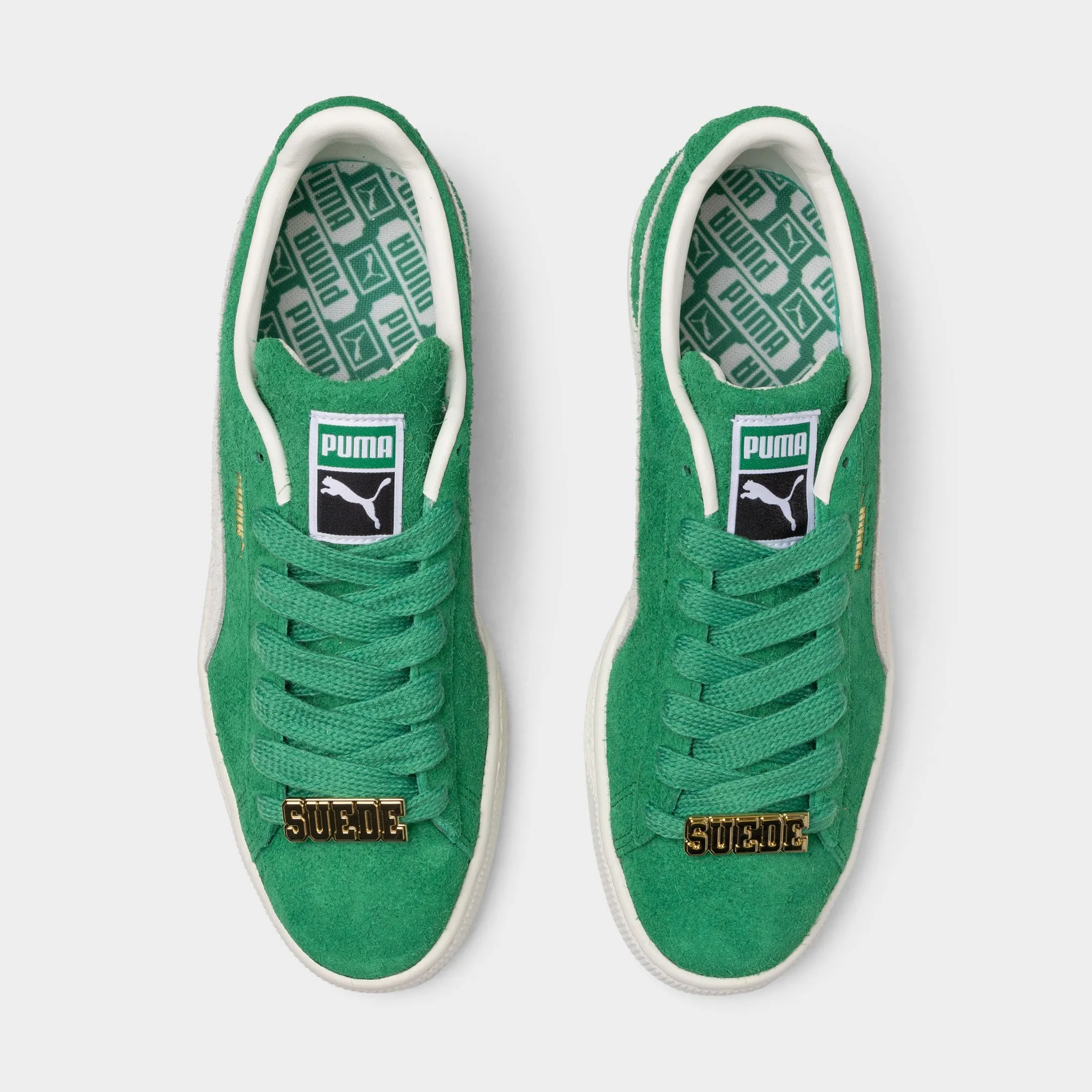 Puma Suede Fat Lace Archive Green / Warm White