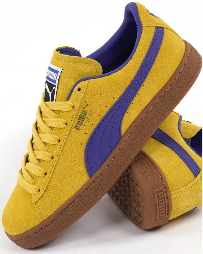 Puma Suede Terrace Trainers Fresh Pear/Gum