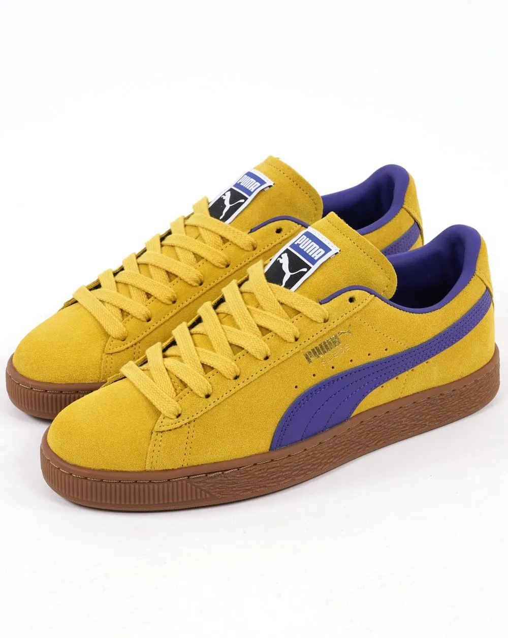 Puma Suede Terrace Trainers Fresh Pear/Gum