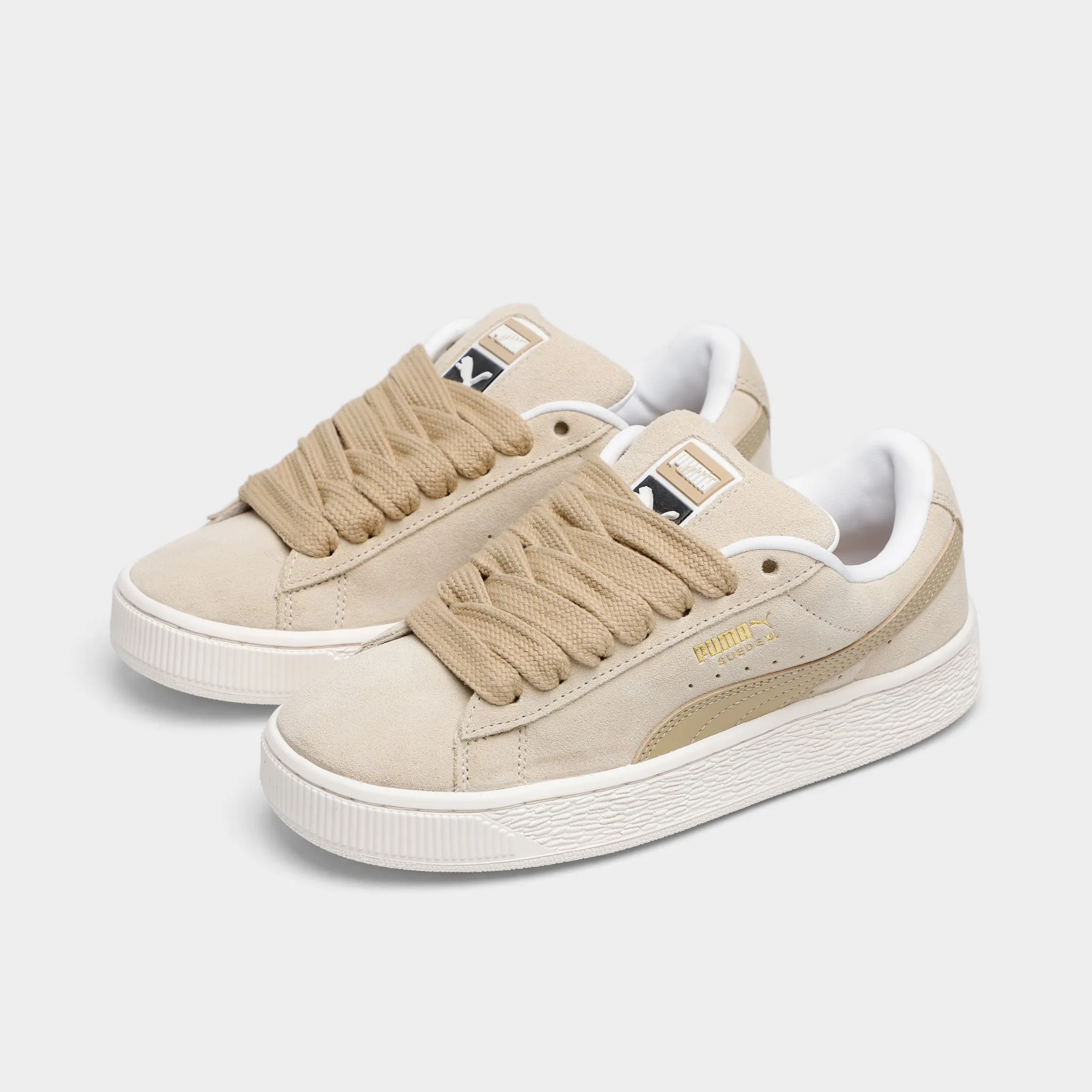 Puma Women's Suede XL Putty / Warm White