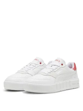 Puma Women'S Cali Court Match Trainers - White/Red