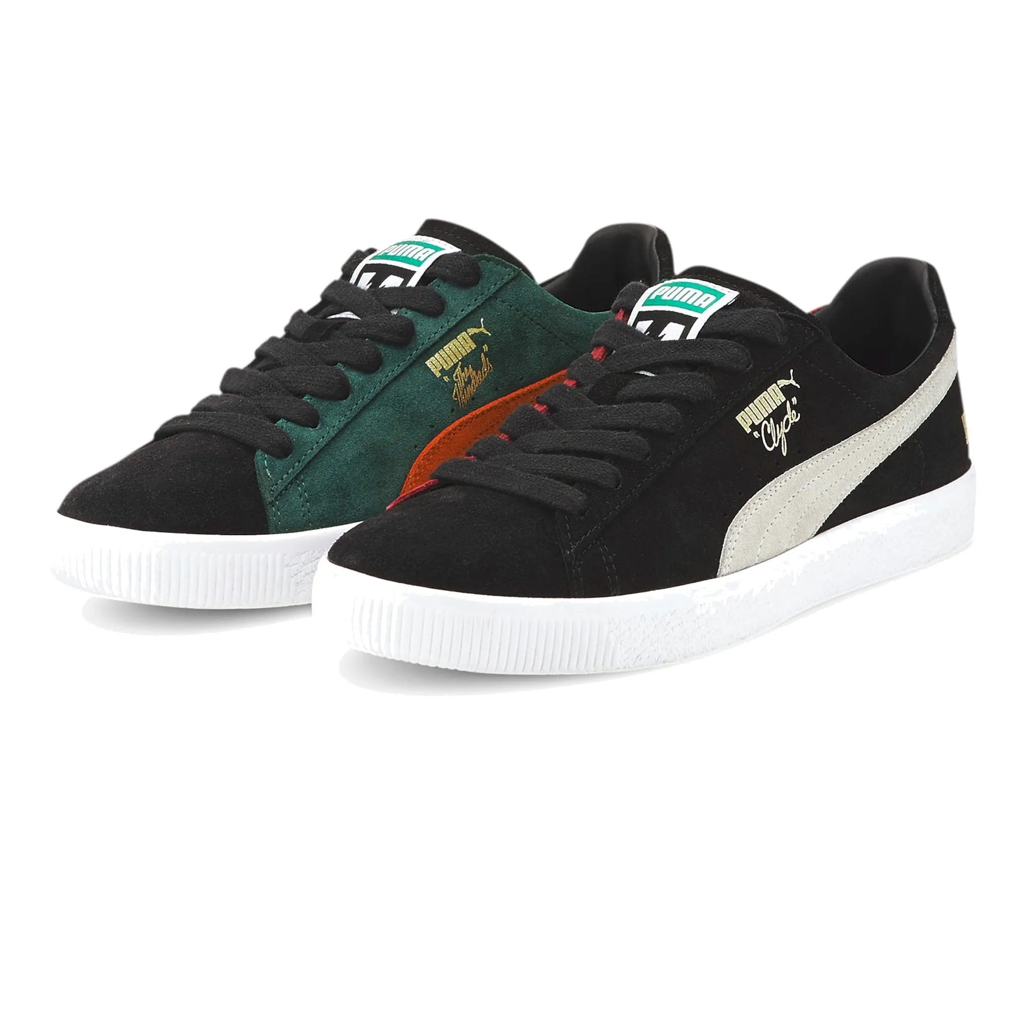 Puma x THE HUNDREDS Clyde Black/Multi