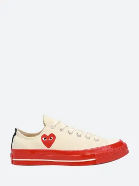 Red Sole Chuck 70 Low Top