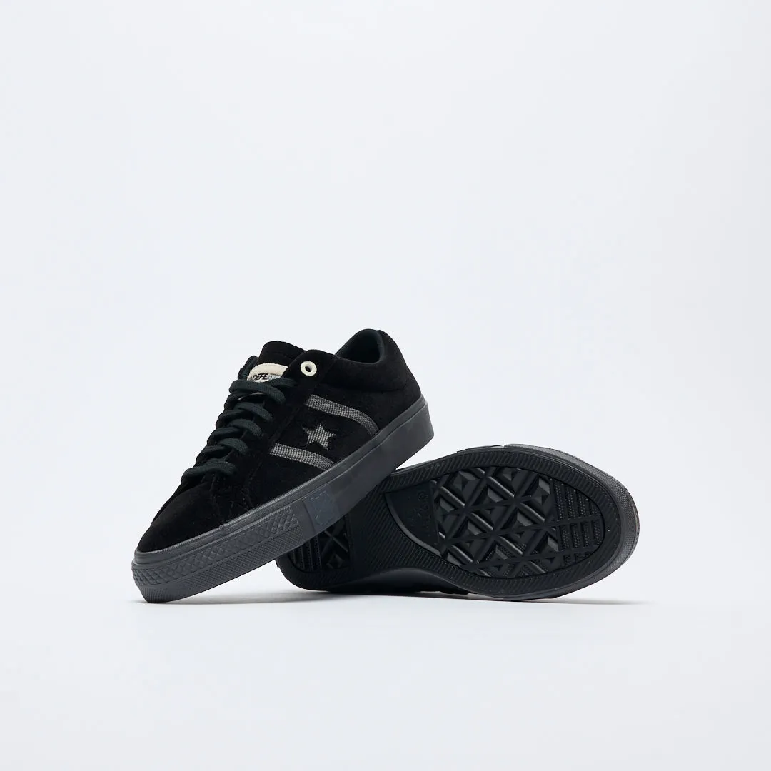 Undefeated x Converse - One Star Academy Pro OX (Black/Black)