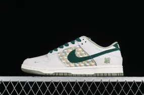 Undefeated x Nike SB Dunk Low Off White Green DQ1098-359